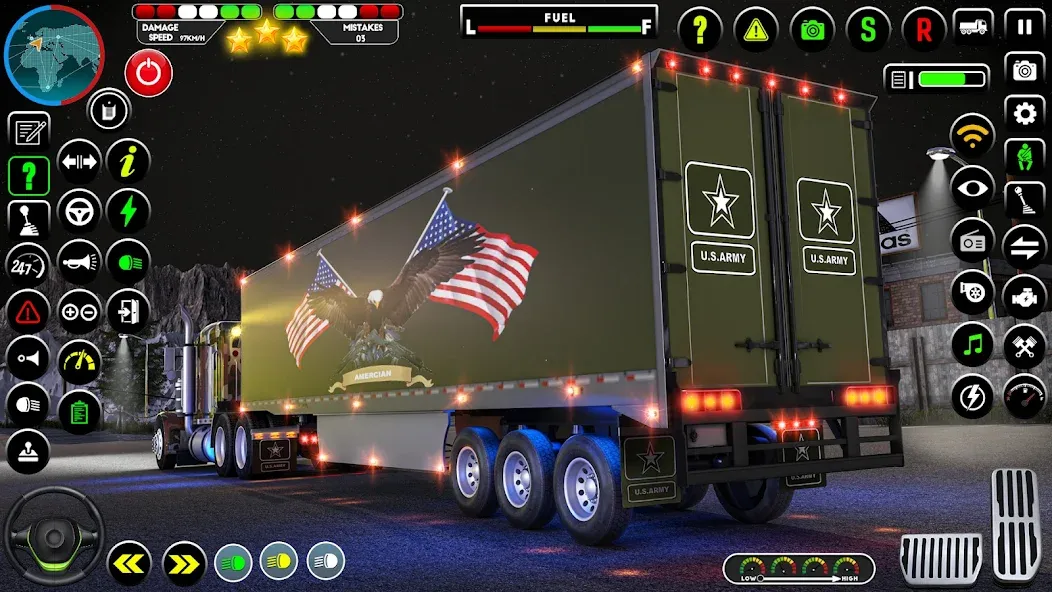 Army Truck Transporter Game 3D  [МОД Меню] Screenshot 2