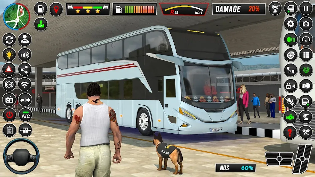 City Coach Bus Driver Games 3D  [МОД Unlocked] Screenshot 3