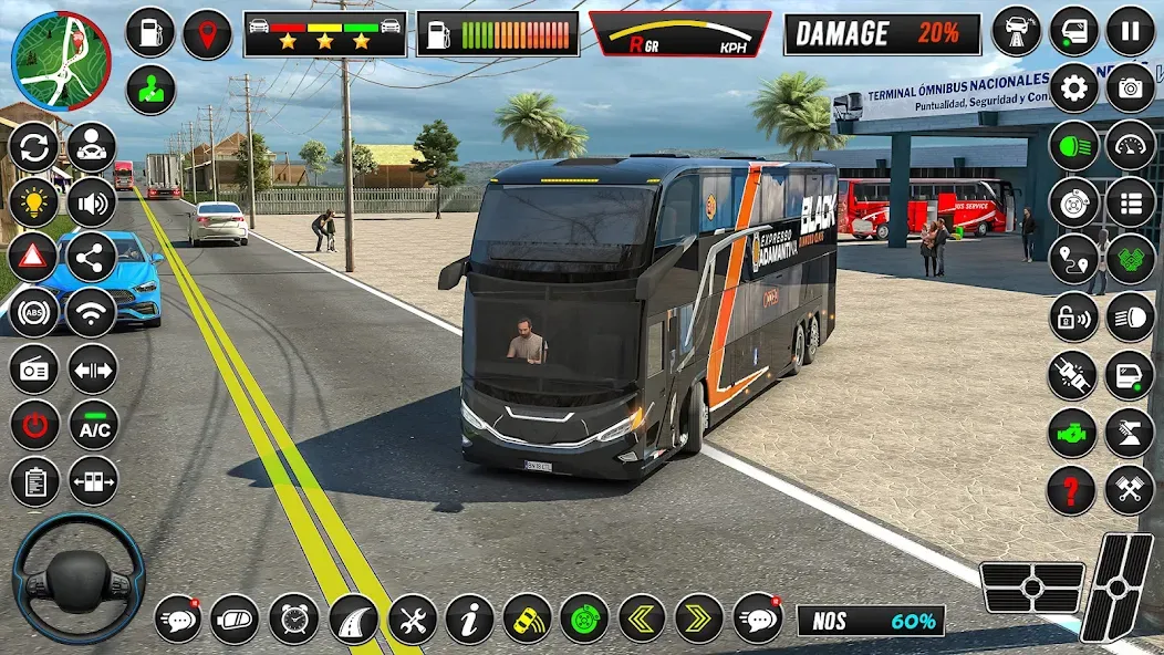 City Coach Bus Driver Games 3D  [МОД Unlocked] Screenshot 4