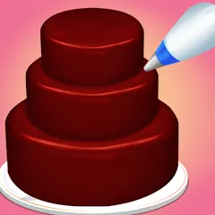 Скачать взломанную Cake Maker Sweet Bakery Games  [МОД Бесконечные деньги] - стабильная версия apk на Андроид