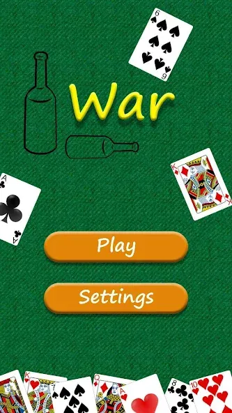 War - card game  [МОД Unlimited Money] Screenshot 1