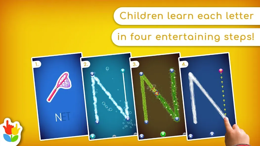 LetterSchool - Learn to Write (ЛеттерСкул)  [МОД Unlocked] Screenshot 1