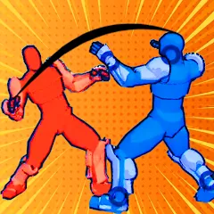 Взломанная Draw 4 Battle: Aim N Fight (Драв 4 Баттл)  [МОД Много денег] - полная версия apk на Андроид