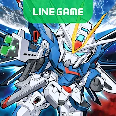 Скачать взломанную LINE: Gundam Wars (Лайн)  [МОД Mega Pack] - стабильная версия apk на Андроид