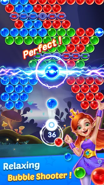 Bubble Shooter Genies  [МОД Бесконечные деньги] Screenshot 4