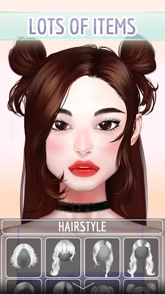 Avatar Character: Girl Creator  [МОД Много денег] Screenshot 3