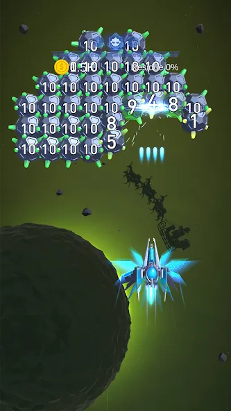 Dust Settle 3D - Galaxy Attack (Даст Сеттл 3Д)  [МОД Mega Pack] Screenshot 2