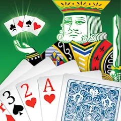 Взломанная FreeCell Solitaire Classic (Фрисел Солитер Классик)  [МОД Много монет] - полная версия apk на Андроид