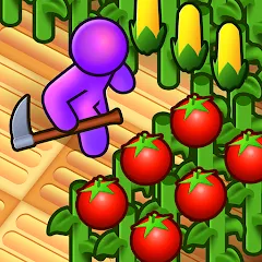 Взломанная Farm Land - Farming life game (Фарм Лэнд)  [МОД Unlimited Money] - полная версия apk на Андроид