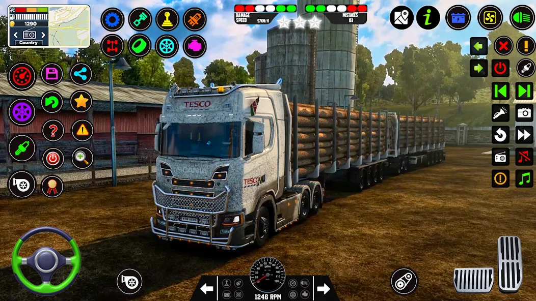 City Truck Simulator 2023  [МОД Unlocked] Screenshot 2