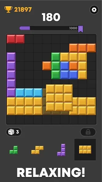 Block Mania - Block Puzzle (Блок Мания)  [МОД Много денег] Screenshot 1