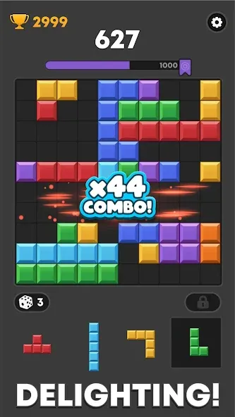 Block Mania - Block Puzzle (Блок Мания)  [МОД Много денег] Screenshot 3