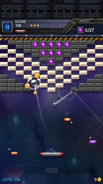 Brick Breaker Star: Space King  [МОД Unlocked] Screenshot 5