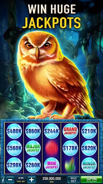 Slots Cash:Vegas Slot Machines (Слотс Кэш)  [МОД Меню] Screenshot 2