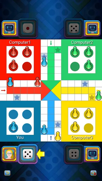 Ludo Master™ - Ludo Board Game (Лудо Мастер)  [МОД Бесконечные монеты] Screenshot 2