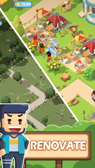 Campsite Craze: Puzzle Merge (Кемпинговая Лихорадка)  [МОД Много монет] Screenshot 4