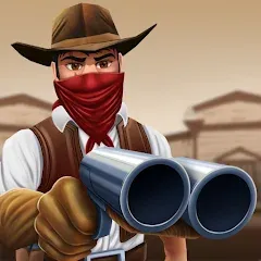 Скачать взлом West Cowboy Western Polygon  [МОД Все открыто] - полная версия apk на Андроид