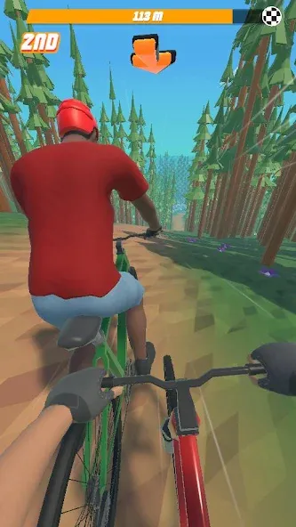 Bike Hill 3D (Байк Хилл 3Д)  [МОД Unlimited Money] Screenshot 1