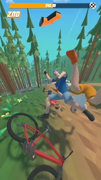 Bike Hill 3D (Байк Хилл 3Д)  [МОД Unlimited Money] Screenshot 3