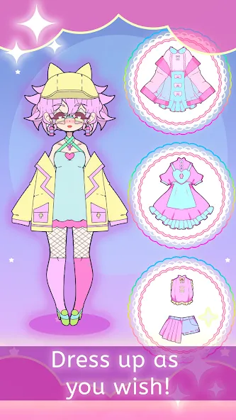 Moon's Closet dress up game  [МОД Меню] Screenshot 2