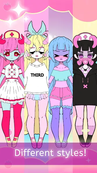 Moon's Closet dress up game  [МОД Меню] Screenshot 4