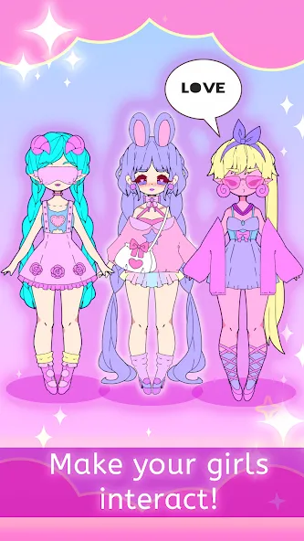 Moon's Closet dress up game  [МОД Меню] Screenshot 5