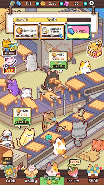 Kitty Cat Tycoon (Китти Кэт Тайкун)  [МОД Unlimited Money] Screenshot 5