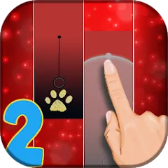 Взломанная Piano Noir Ladybug Tiles 2 (Пианино Нуар Картинки С кожанкой Жук 2)  [МОД Unlimited Money] - стабильная версия apk на Андроид