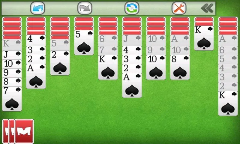 Spider Solitaire  [МОД Много монет] Screenshot 3