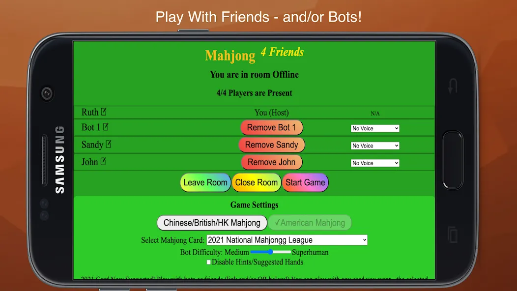 Mahjong 4 Friends (Маджонг 4 Друзей)  [МОД Unlocked] Screenshot 2