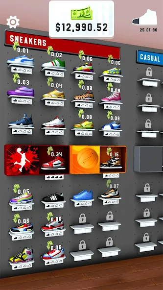 Sneaker Art! - Coloring Games  [МОД Unlimited Money] Screenshot 4