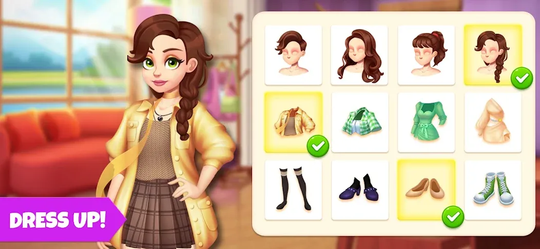 Makeover Blast: Dressup Salon (Мейковер Бласт)  [МОД Все открыто] Screenshot 3