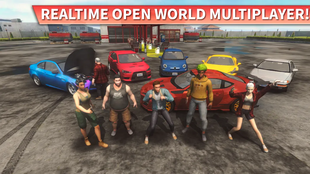 Car Driving Openworld (Кар Драйвинг Онлайн)  [МОД Menu] Screenshot 1