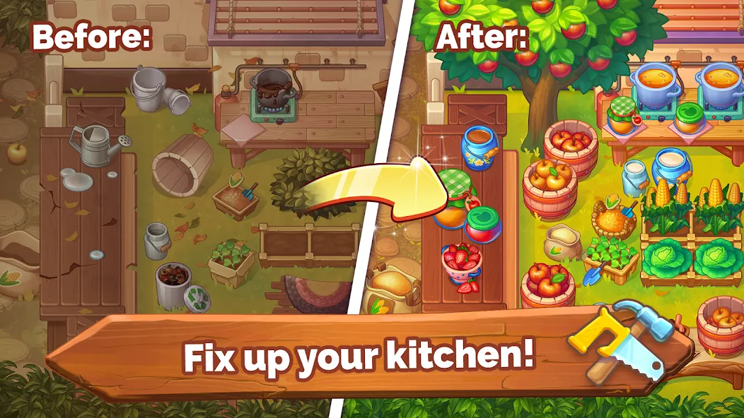 Farming Fever - Cooking game  [МОД Unlimited Money] Screenshot 2