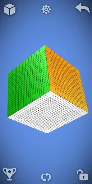 Magic Cube Rubik Puzzle 3D  [МОД Много монет] Screenshot 5