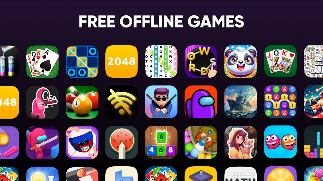 Offline Games - No WiFi - Fun  [МОД Много денег] Screenshot 1