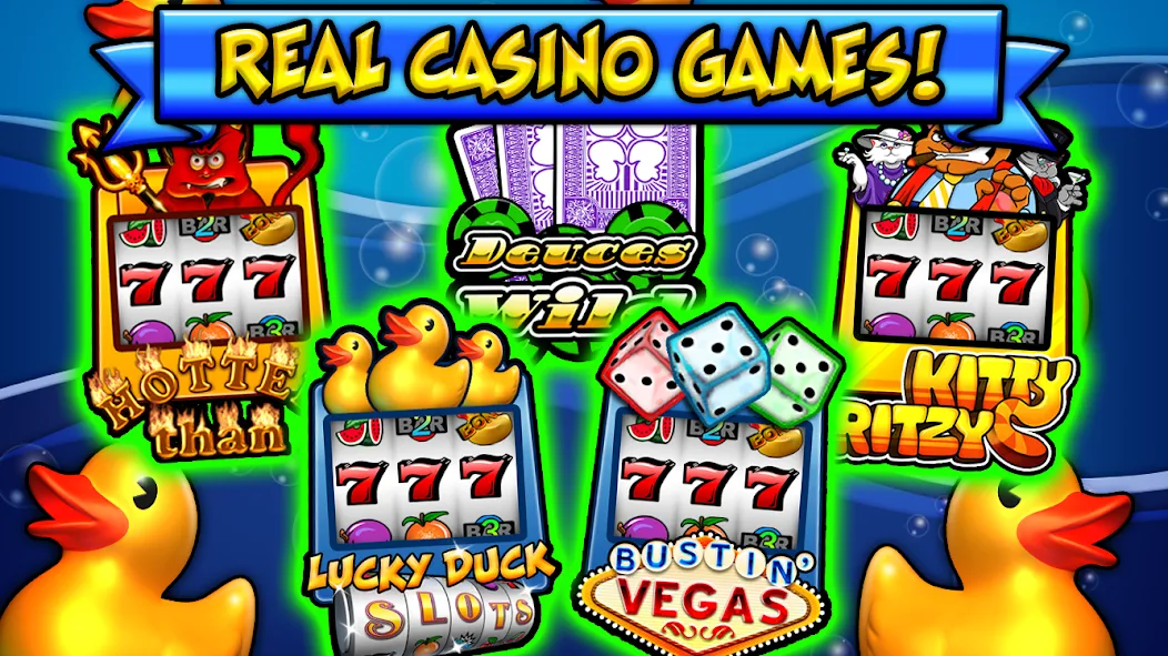 Lucky Duck Slots (Лаки Дак Слотс)  [МОД Меню] Screenshot 1