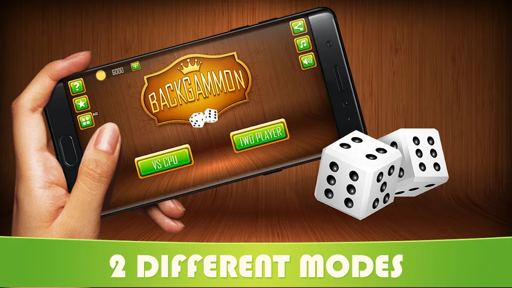 Backgammon board game - Tavla  [МОД Menu] Screenshot 3