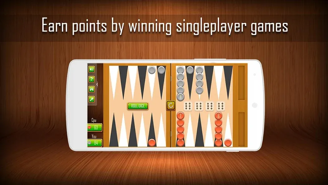 Backgammon board game - Tavla  [МОД Menu] Screenshot 5