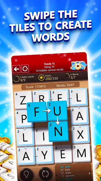 Wordament® by Microsoft (Майкрософт Вордамент)  [МОД Бесконечные деньги] Screenshot 2