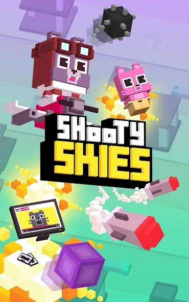 Shooty Skies (Шутый Скаиес)  [МОД Меню] Screenshot 1