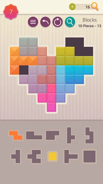 Polygrams - Tangram Puzzles (Полиграммы)  [МОД Unlimited Money] Screenshot 3