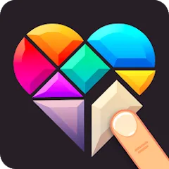 Скачать взлом Polygrams - Tangram Puzzles (Полиграммы)  [МОД Unlimited Money] - стабильная версия apk на Андроид