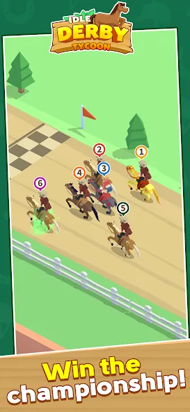 Idle Derby Tycoon (Айдл Дерби Тайкун)  [МОД Много денег] Screenshot 2