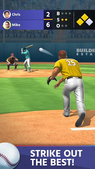 Baseball: Home Run Sports Game (Бейсбол)  [МОД Unlocked] Screenshot 3