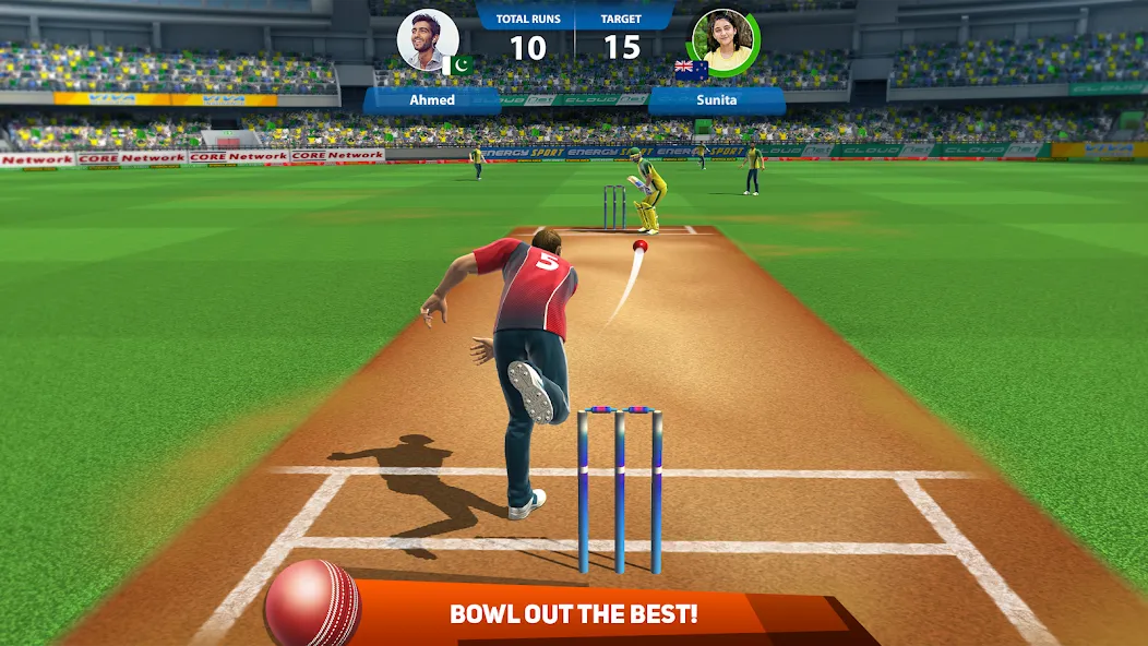 Cricket League (Крикет Лига)  [МОД Все открыто] Screenshot 3