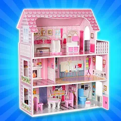 Скачать взлом Girl Doll House Design & Clean  [МОД Все открыто] - полная версия apk на Андроид