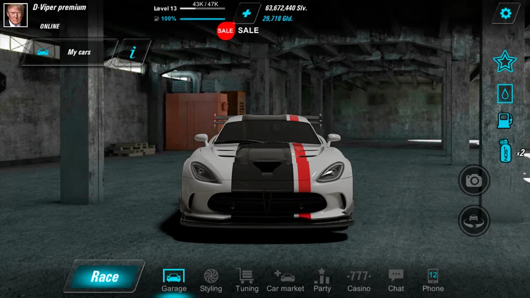 Forbidden Racing  [МОД Unlimited Money] Screenshot 3