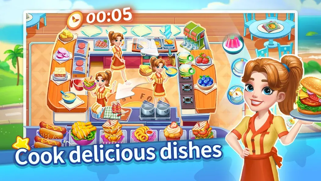 Cooking Master Adventure Games (Кукинг Мастер)  [МОД Unlimited Money] Screenshot 1