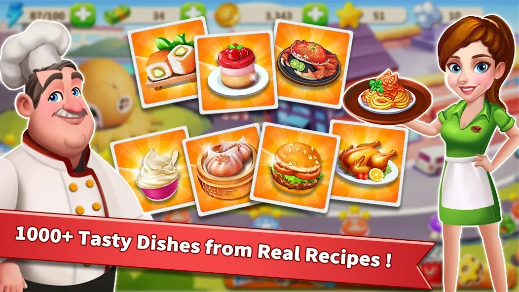 Rising Super Chef - Cook Fast (Райзинг Супер Шеф)  [МОД Меню] Screenshot 5